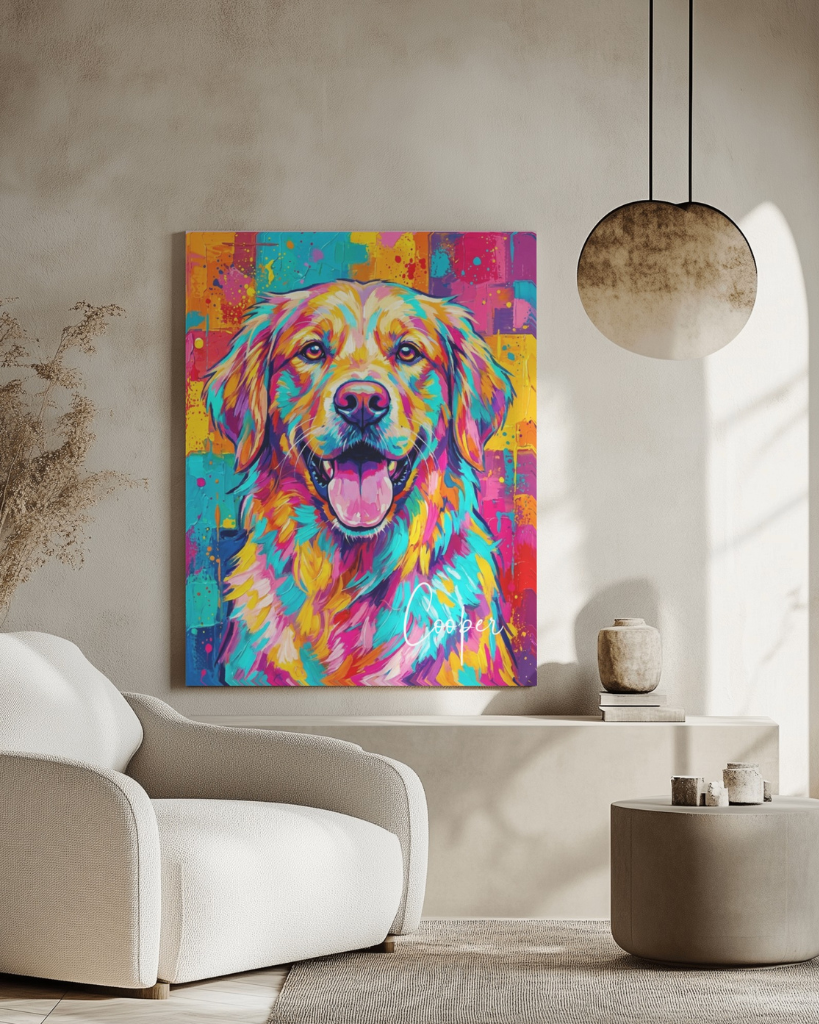 Votre portrait sur le mur