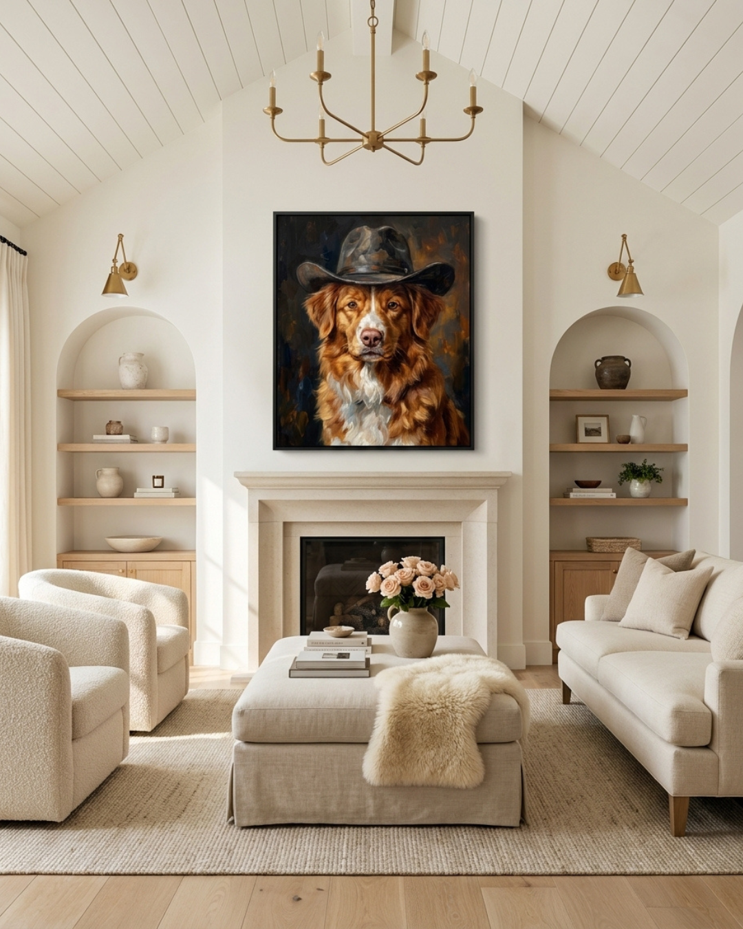 Votre portrait sur le mur