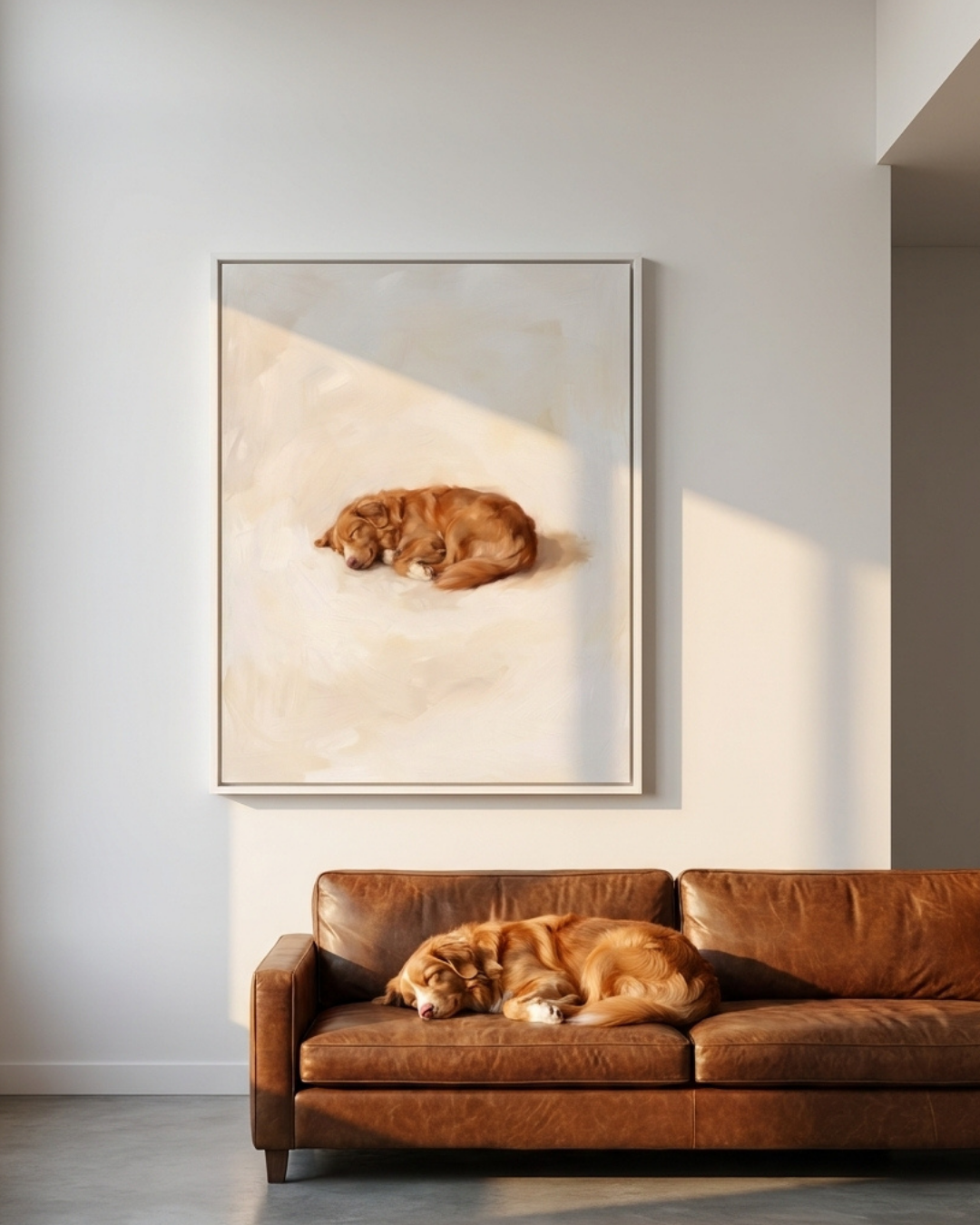 Your portrait on the wall