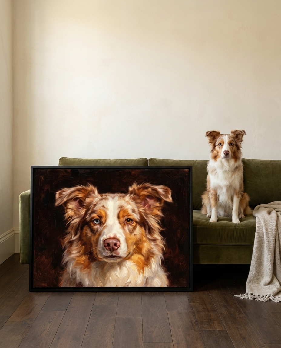Your portrait on the wall