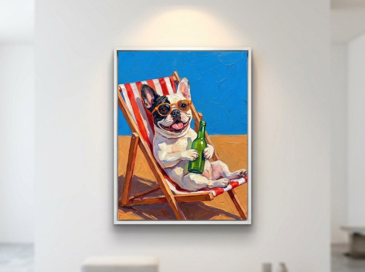 Your portrait on the wall
